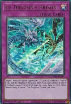 Gefängnis des Eisdrachen MAMA-101 Ultra Rare Excellent Deutsch 1. Auflage