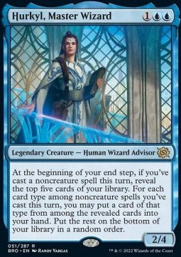 Hurkyl, Master Wizard BRO-51 Rare Excellent Englisch Foil