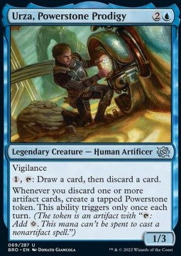 Urza, Powerstone Prodigy BRO-69 Uncommon Near Mint Englisch