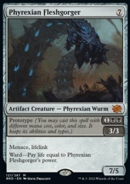 Phyrexianischer Fleischfresser BRO-121 Mythic Near Mint Deutsch