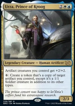 Urza, Prince of Kroog BRO-226 Rare Near Mint Englisch