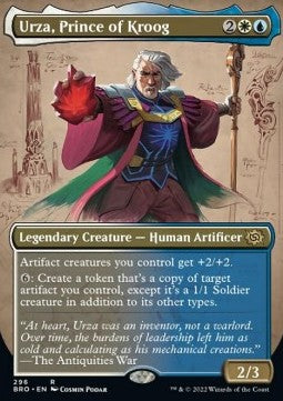 Urza, Prince of Kroog XBRO-296 Rare Excellent Englisch Foil