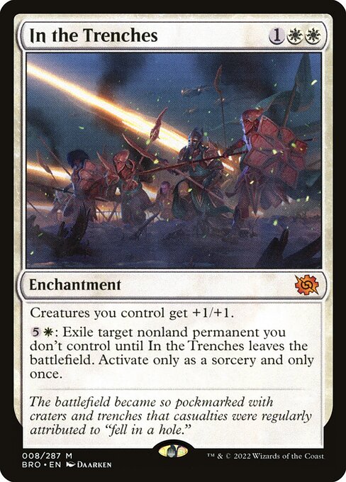 In the Trenches BRO-8 Mythic Near Mint Englisch