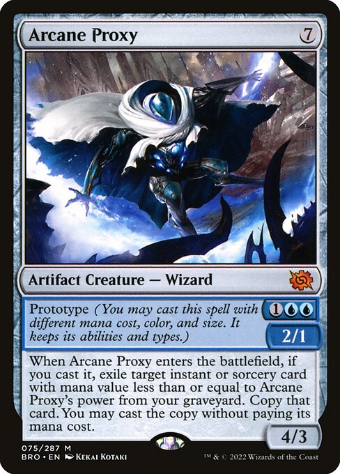 Arcane Proxy BRO-75 Mythic Near Mint Englisch Foil