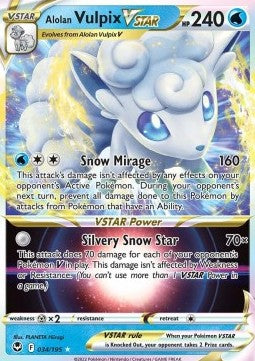 Alola-Vulpix VSTAR SIT-034 Ultra Rare Excellent Deutsch
