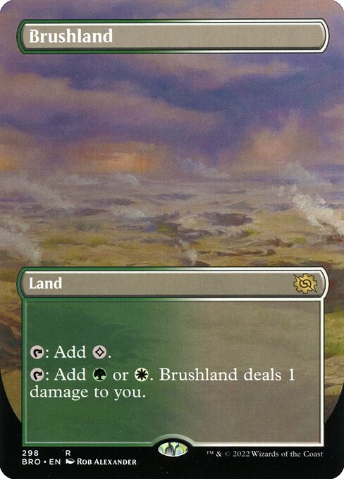 Brushland XBRO-298 Rare Excellent Englisch