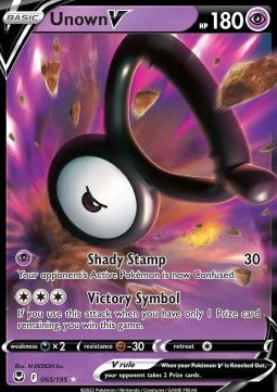 Unown V SIT-065 Ultra Rare Near Mint Englisch