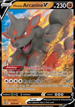 Hisui-Arkani V SIT-090 Ultra Rare Good Deutsch