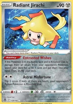 Radiant Jirachi SIT-120 Ultra Rare Near Mint Englisch