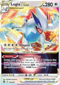Lugia VSTAR SIT-139 Ultra Rare Near Mint Englisch