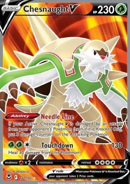 Chesnaught V SIT-171 Ultra Rare Near Mint Englisch