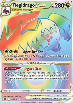 Regidrago VSTAR SIT-201 Secret Rare Near Mint Deutsch