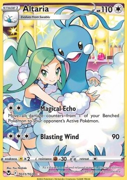 Altaria SIT-TG11 Holo Rare Near Mint Deutsch