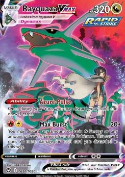 Rayquaza VMAX SIT-TG20 Ultra Rare Near Mint Englisch