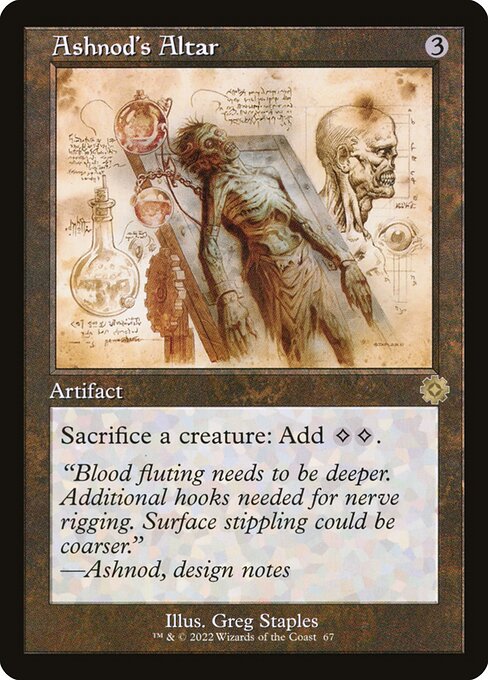 Ashnods Altar (V.2) BRR-67 Rare Excellent Englisch