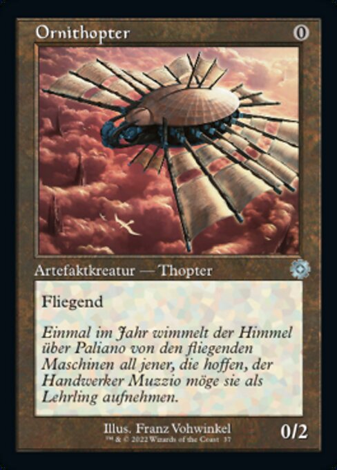 Ornithopter (V.1) BRR-37 Uncommon Near Mint Deutsch