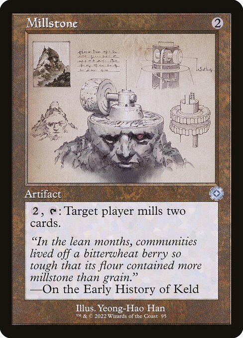 Mühlstein (V.2) BRR-95 Uncommon Good Englisch Foil
