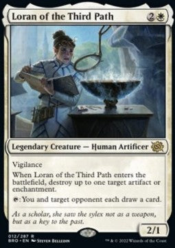 Loran vom Dritten Pfad BRO-12 Rare Excellent Englisch Foil