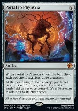 Portal to Phyrexia BRO-240 Mythic Excellent Deutsch