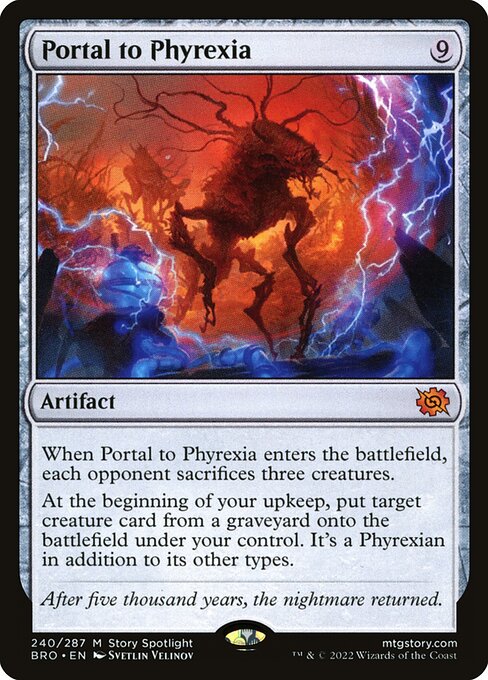 Portal to Phyrexia BRO-240 Mythic Excellent Englisch