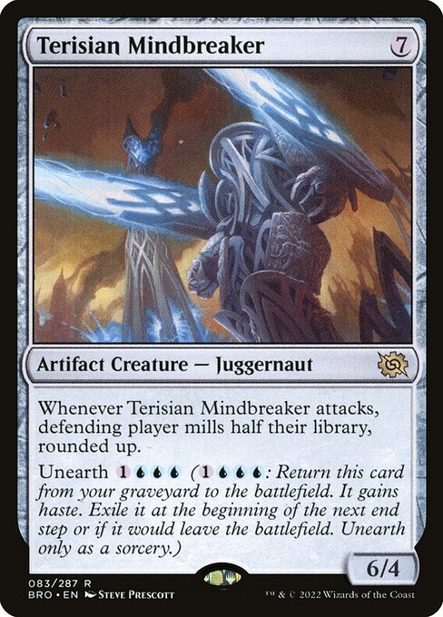 Terisian Mindbreaker BRO-83 Rare Excellent Englisch