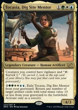 Tocasia, Dig Site Mentor BRO-224 Rare Excellent Englisch Foil