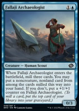 Fallaji Archaeologist BRO-48 Common Excellent Englisch Foil