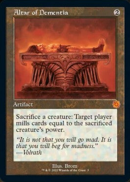 Altar of Dementia BRR-3 Mythic Near Mint Englisch