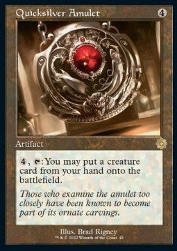 Quicksilver Amulet BRR-45 Rare Near Mint Englisch