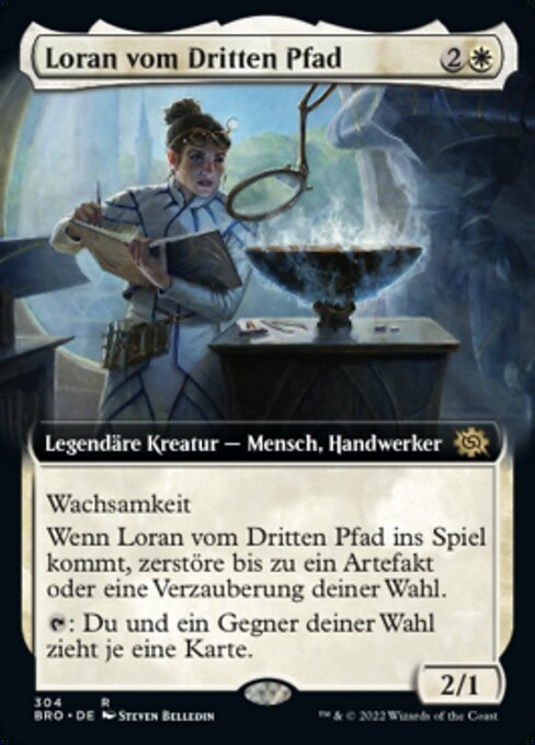 Loran vom Dritten Pfad XBRO-304 Rare Excellent Deutsch Foil