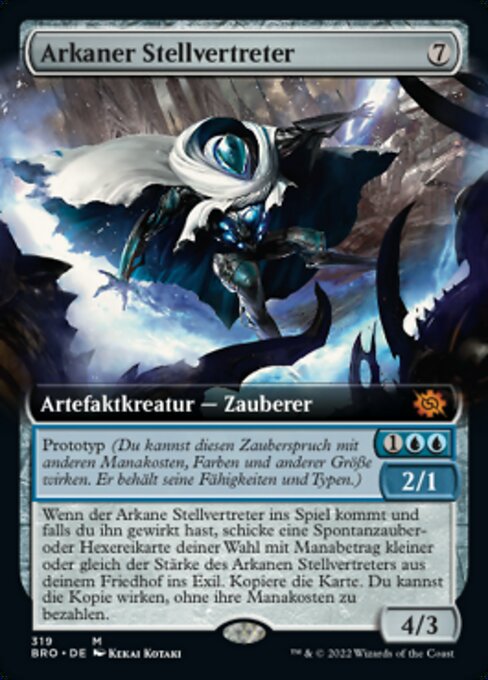Arkaner Stellvertreter XBRO-319 Mythic Excellent Deutsch