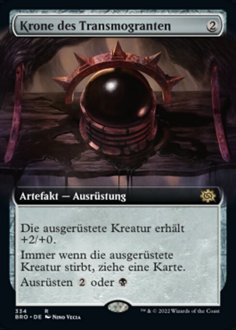 Krone des Transmogranten XBRO-334 Rare Excellent Deutsch