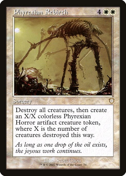 Phyrexian Rebirth BRC-74 Rare Near Mint Englisch
