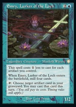 Emry, Lurker of the Loch BRC-81 Rare Near Mint Englisch