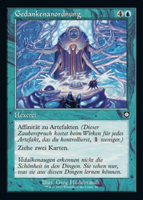 Gedankenanordnung BRC-99 Common Near Mint Deutsch