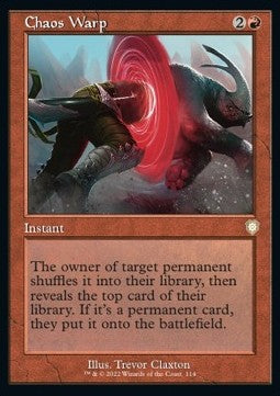 Chaos Warp BRC-114 Rare Near Mint Englisch