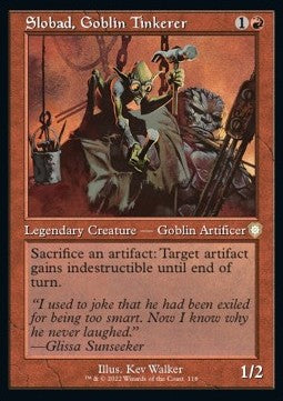 Slobad, Goblin-Kesselflicker BRC-118 Rare Near Mint Deutsch