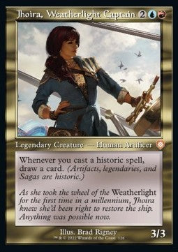Jhoira, Kapitänin der Wetterlicht BRC-126 Mythic Excellent Englisch