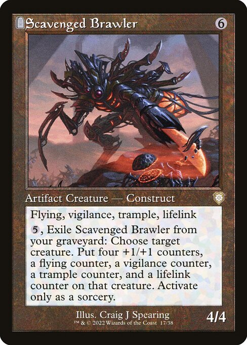 Scavenged Brawler BRC-17 Rare Near Mint Englisch
