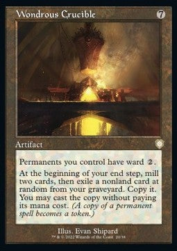 Wondrous Crucible BRC-20 Rare Near Mint Englisch