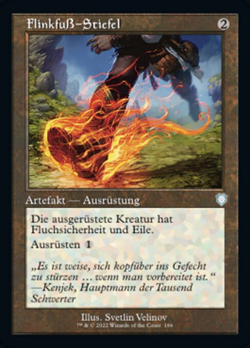 Flinkfuß-Stiefel BRC-166 Uncommon Excellent Deutsch