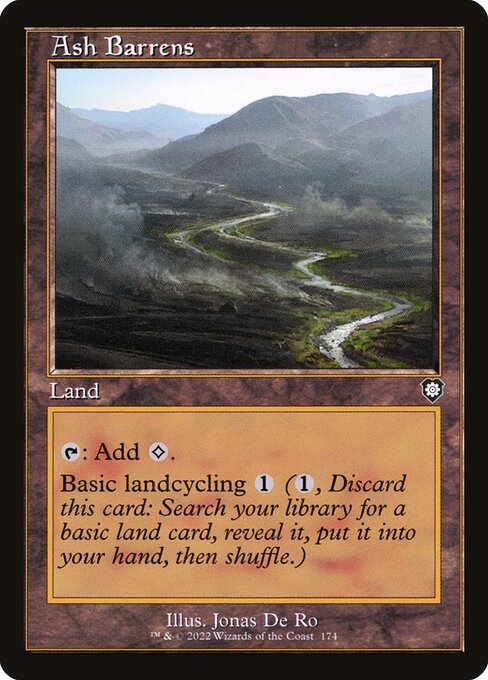 Ash Barrens BRC-174 Common Near Mint Englisch