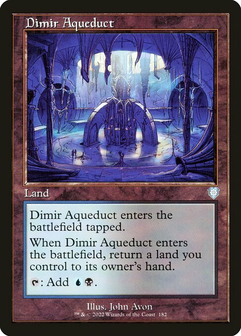 Dimir Aqueduct BRC-182 Uncommon Near Mint Englisch