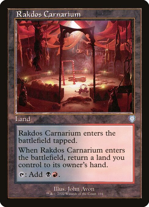 Rakdos Carnarium BRC-194 Uncommon Near Mint Englisch