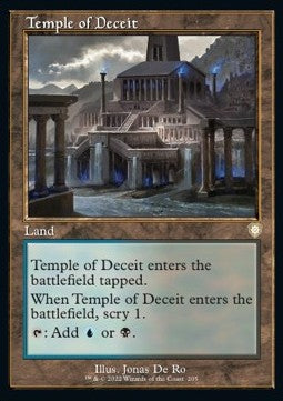Temple of Deceit BRC-205 Rare Near Mint Englisch