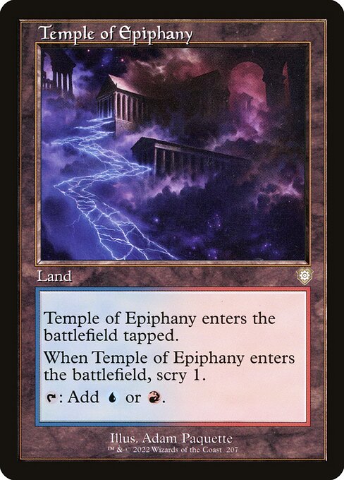 Temple of Epiphany BRC-207 Rare Near Mint Englisch
