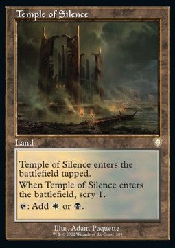 Temple of Silence BRC-209 Rare Near Mint Englisch