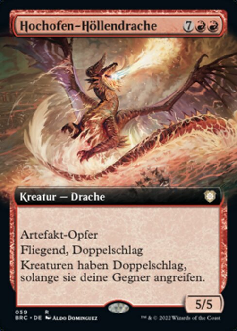 Hochofen-Höllendrache XBRC-59 Rare Excellent Deutsch