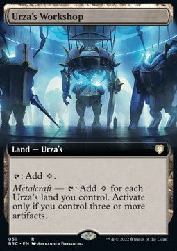 Urza's Workshop (V.2) XBRC-51 Rare Excellent Englisch
