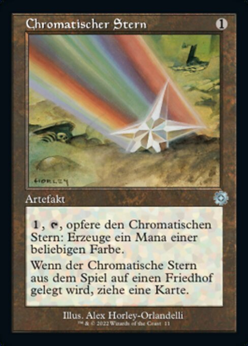 Chromatischer Stern (V.1) BRR-11 Uncommon Good Deutsch